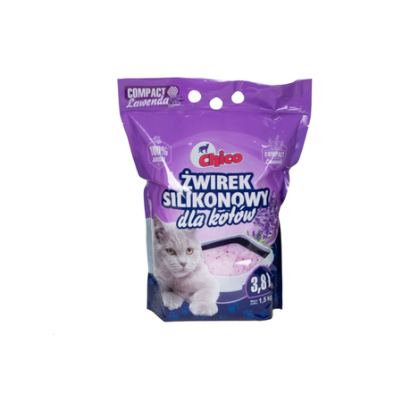 CHICO ŻWIREK SILIKONOWY COMPACT LAWENDA 3,8L