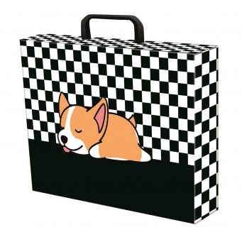 MAJ TECZKA Z RĄCZKĄ A4 XL SLEEPY CORGI 669927