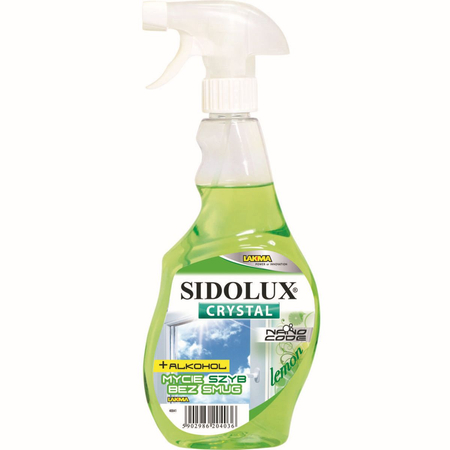 SIDOLUX CRYSTAL PŁ. D/SZYB LEMON 500ML