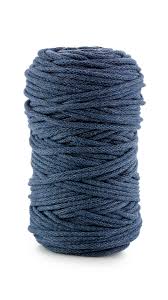 SZNUREK PLECIONY 5MM/100M JASNY JEANS SPW-300