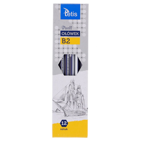 TETIS OŁÓWEK PIXELL B2 12SZT KV060-B2