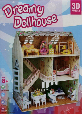 CUBIC FUN PUZZLE 3D DREAMY DOMEK 114EL