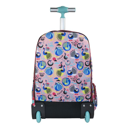 MILAN PLECAK NA KÓŁKACH 25L PEACOCK RÓŻOWY 625601PCKP