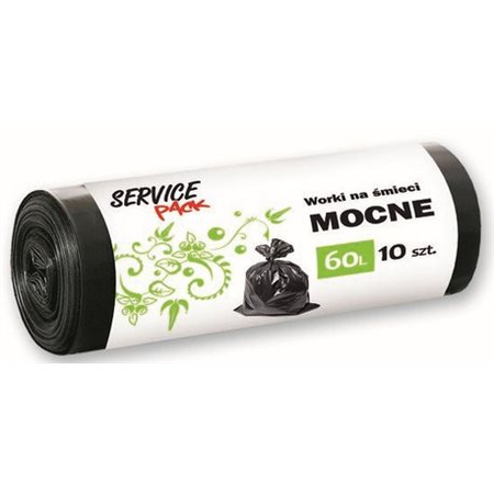 SP WORKI NA ŚMIECI MOCNE 60L 10SZT