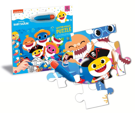 Clementoni Puzzle 15el Water Magic. Baby Shark 22241