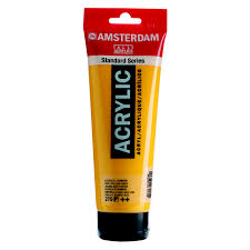 FARBA AKRYL.250ML 270 A.YELLOW DEEP AMSTERDAM