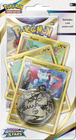 Pokemon TCG: Brilliant Stars Album Mini na 60 kart + booster