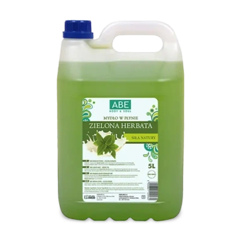 ABE MYDŁO W PŁYNIE ZIELONA HERBATA LIMONKA 5L