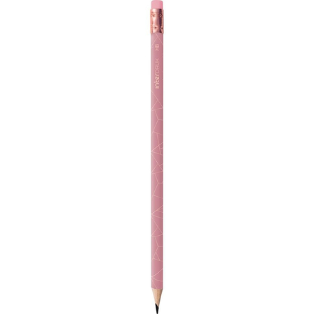 INT OŁÓWEK Z GUMKĄ ROSE GOLD 312815