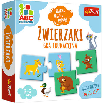 TREFL ZWIERZAKI ABC MALUCHA GRA EDUKACYJNA