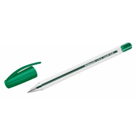 ***PELIKAN DŁUGOPIS STICK SUPER SOFT ZIELONY 50SZT 601481