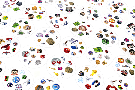 REBEL Dobble Marvel Emoji PL