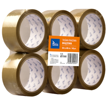 TETIS TAŚMA PAKOWA BRĄZOWA 48/50 GT110-B
