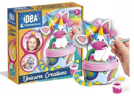 Clementoni idea Art niespodzianka Tęczowy Jednorożec 18281