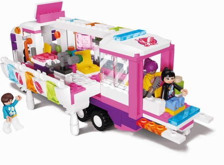 Klocki Blocki MyGirls Mobilny salon piękności
