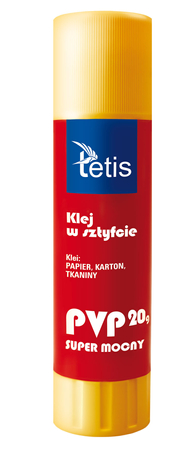 TETIS KLEJ W SZTYFCIE 20G PVP BG100-F