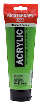 FARBA AKRYL.250ML 605 BRILLIANT GREEN AMSTERDAM