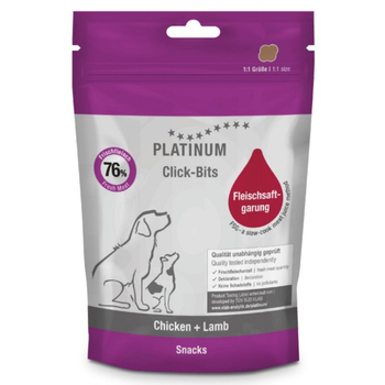 PLATINUM Click Bits Chicken+Lamb  150g