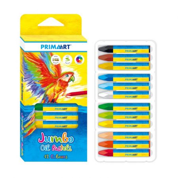 PRIMAART PASTELE OLEJNE JUMBO 12KOL 385158