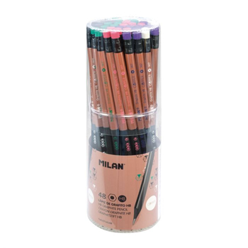 MILAN OŁÓWEK HB COPPER Z GUMKĄ 0714148