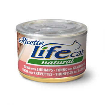 LIFE CAT PUSZ 150G TUŃCZYK I KREWETKA
