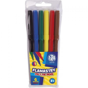 ASTRA FLAMASTRY 6KOL 116002