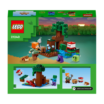LEGO 21240 MINECRAFT Przygoda na mokradłach