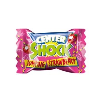 VM CHUPA CHUPS GUMA CENTER SHOCK STRAWBERRY 1SZT