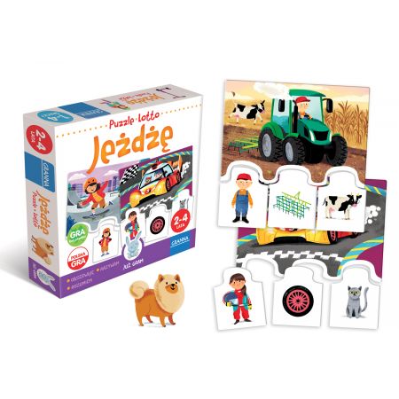 GRANNA JEŻDŻĘ PUZZLE LOTTO