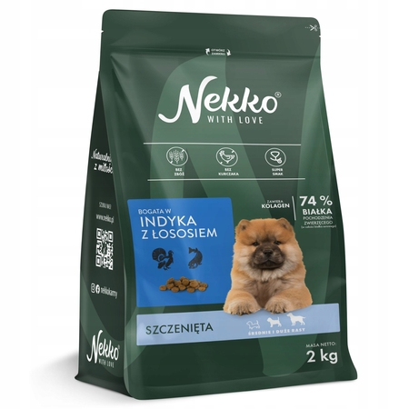 NEKKO GF SZCZEN.ŚR/D.RASY IND.ŁOSOŚ 2KG