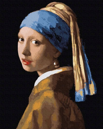 BRUSHME DZIEWCZYNA Z PERŁĄ JAN VERMEER G223