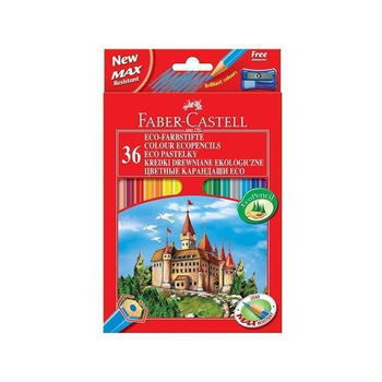 FABER CASTELL  KREDKI ZAMEK 36KOL F120136