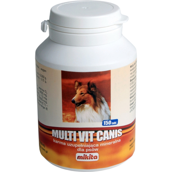 *MIKITA MULTIVIT CANIS 150 TAB.