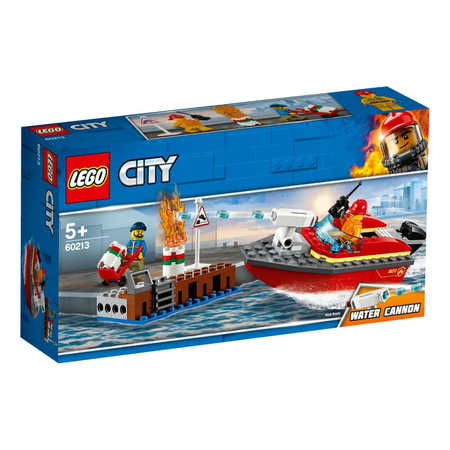 LEGO 60213 CITY POŻAR W DOKACH (2019-2021)