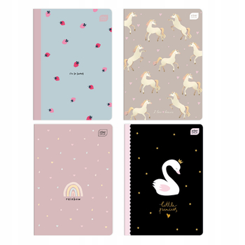 INT ZESZYT A5 32K KOL 3 LINIA GIRLS MIX 371041