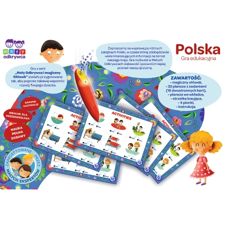 TREFL Polska Gra edukacyjna. Magiczny ołówek
