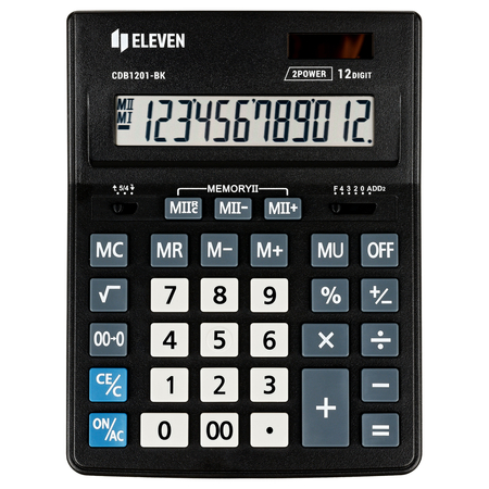 ELEVEN KALKULATOR BIUROWY CDB1201BK