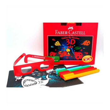 ***FC ZESTAW 3D KOLOROWANKA + 6 PISAKÓW CONNECTOR + OKULARY 155081