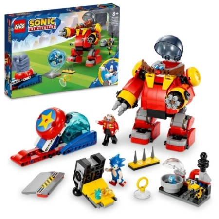 LEGO 76993 SONIC THE HEDGEHOG Sonic kontra dr. Eggman i robot Death Egg