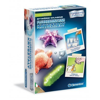 CLEMENTONI 60584 FLUORESCENCYJNE KRYSZTAŁY