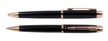 EXO ARIES DŁUGOPIS CZARNY LAKIER ZŁOTY GT1030.03