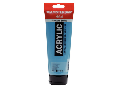FARBA AKRYL.250ML 517 KINGS BLUE AMSTERDAM