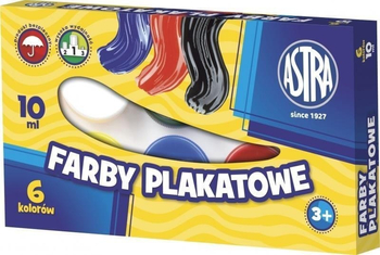 A-Z FARBY PLAKATOWE 6KOL 10ML ASTRA