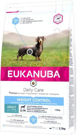 EUKANUBA 2,3KG DC ADULT W.CONT. SMALL
