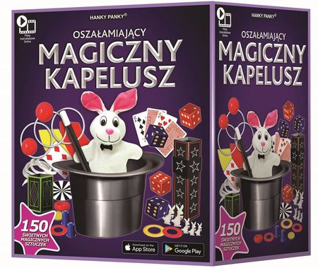 SZTUCZKI - MAGICZNY KAPELUSZ Z KRÓLICZKIEM CARTAMUNDI