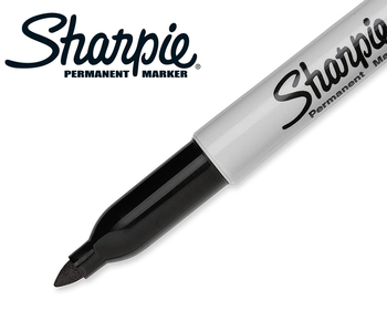 SHARPIE MARKER FINE CZARNY S0810930