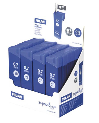 MILAN WKŁAD DO OŁÓWKA 2B 0,7MM 1851071412