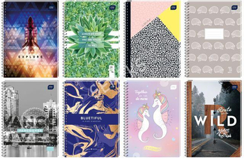 KOŁOZESZYT A6 50KART OPRAWA MIĘKKA