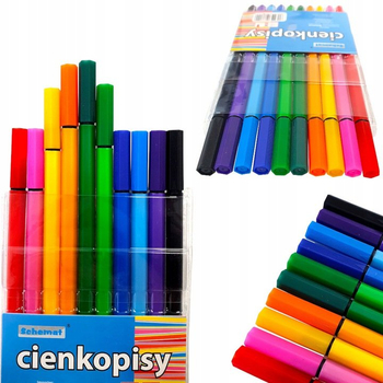 CIENKOPISY 0.4MM 8149 KPL. 10 KOL.