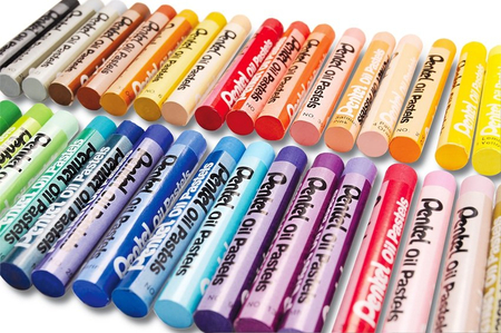 PENTEL PASTELE OLEJ.50KOL.PHN50